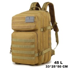Taktischer Armee Militär Rucksack 45L 3 Farben